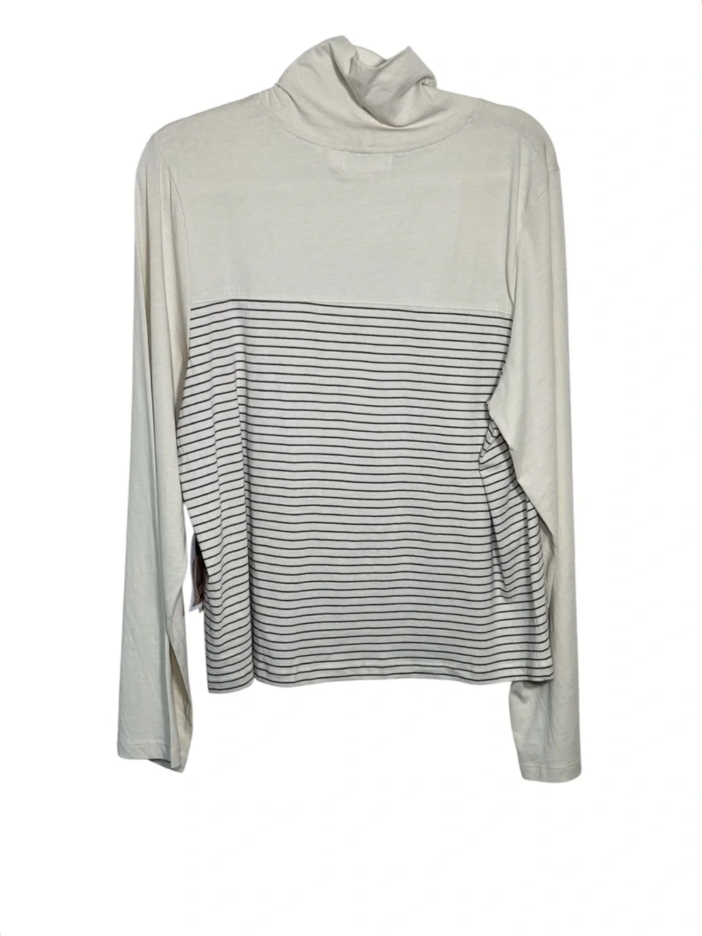 Nation Los Angeles Anthropologie striped mock neck long sleeve XXL